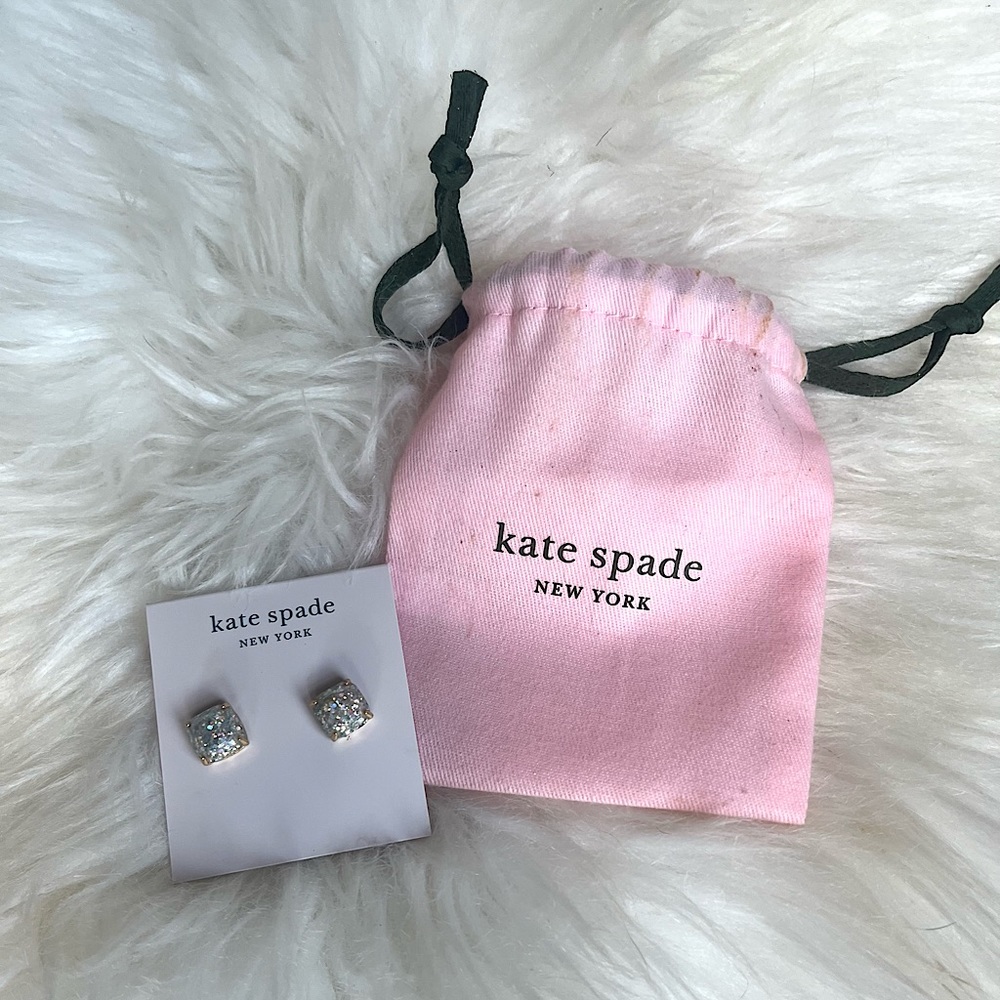 Kate Spade Glitter Opal Earrings